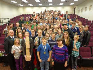 Speech teams from ND helped Lions raise over $2,000 for student scholarships!