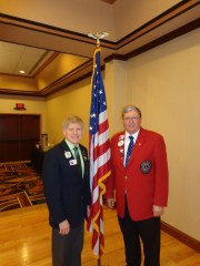 PCC Robert Littlefield and CC-Elect Ken Wetz following elections