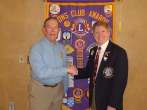 President Dennis Schaar welcomed us to Rapid City Downtown Lions.