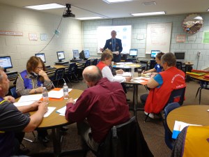 PDG Rustan guides new club presidents at 5NW rally.