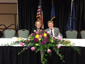 IDs Karla and Robert enjoy their time together at the 27-D2 convention.