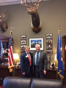 ID Robert visits Rep. Colin Peterson (MN)