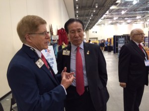 ID Robert and 3rd VP Candidate Yul Choi from South Korea.