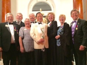 2nd year US directors with President Yamada 