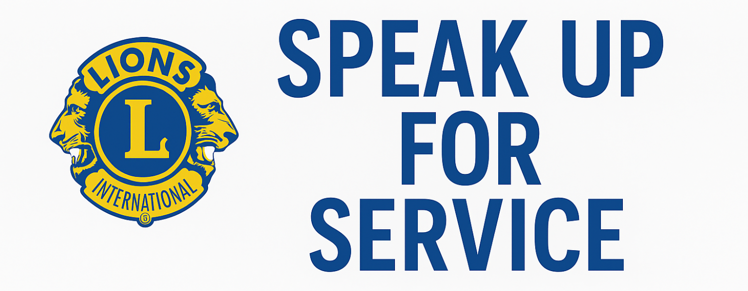 Lion Robert Littlefield's "Service from the Heart" Blog